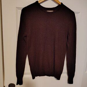 Goodthreads Plum Purple 100% Merino Wool Sweater Top